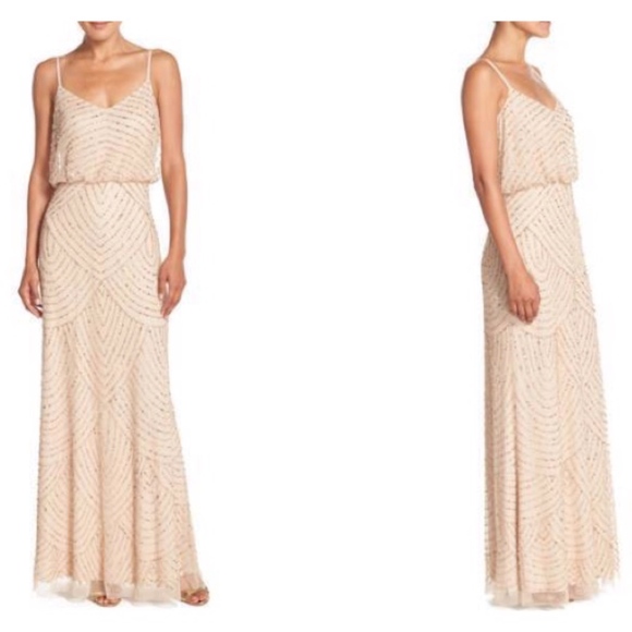 Adrianna Papell Dresses & Skirts - Adrianna Papell Embellished Blouson Gown 14